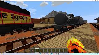 Minecraft Immersive Railroading: Chessie System Drift (Train)