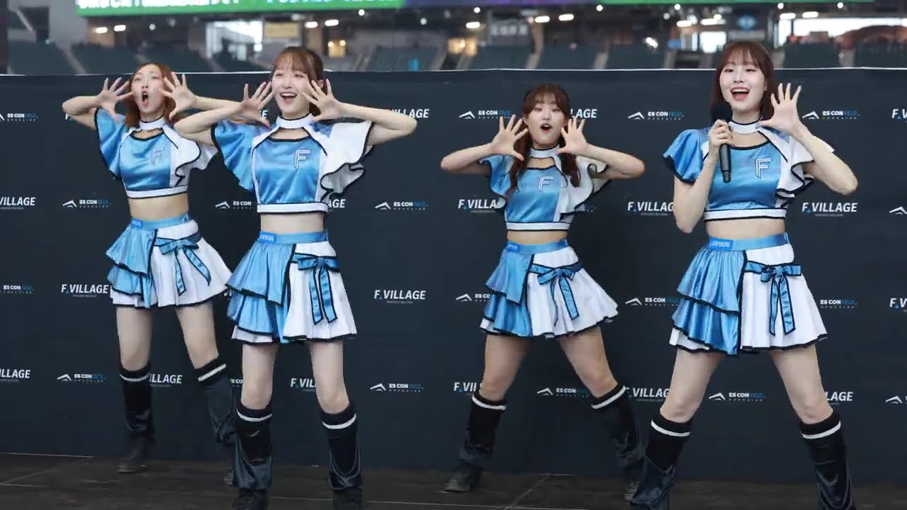 260819 #ファイターズガール ステージ 新宝島でオープニング #日本ハム