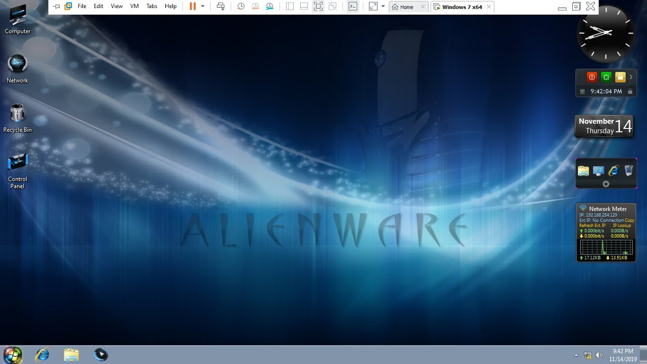 alienware software windows 7