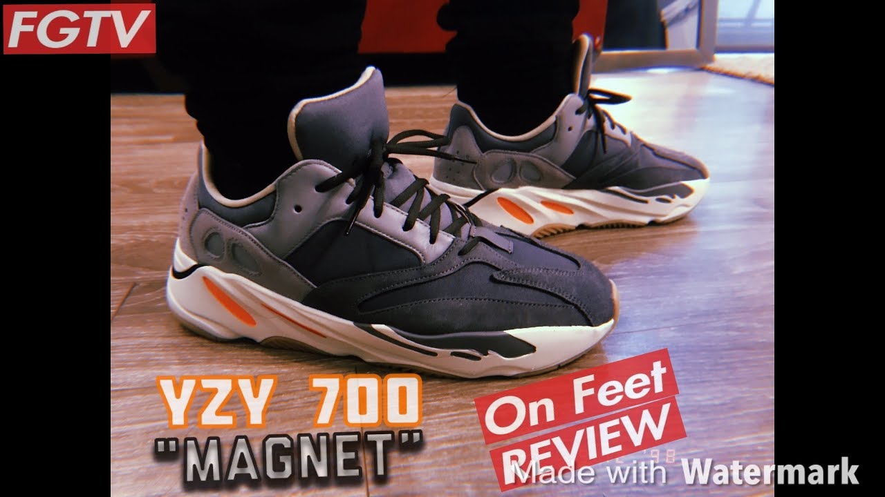 yeezy magnet on feet