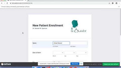 Robot Framework - Data Driven Testing using Excel and Selenium and Jot form