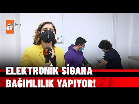 Elektronik sigara, nikotin bağımlılığına neden oluyor! İşte bağımlılıktan kurtulmanın yolu