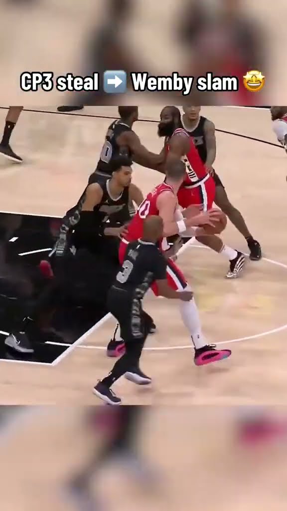 CP3 off glass for Wemby ?‍?