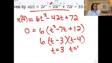 AP Calculus AB Live Stream Review #3: Particle Motion