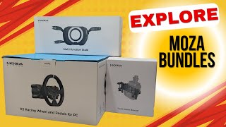 Unboxing of the Moza R3 Bundle, Multi-Function Stalks & Truck Table Clamp