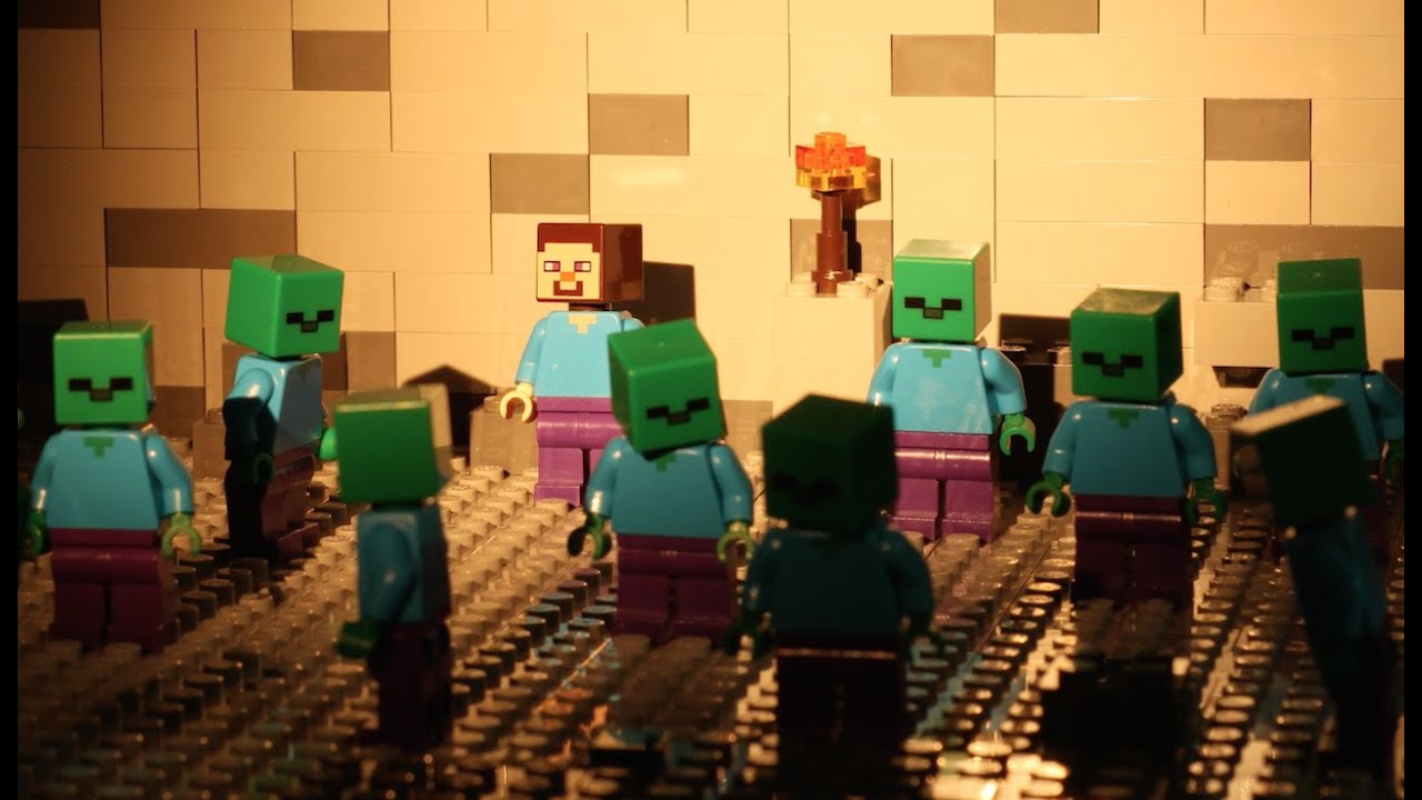 niveau marathon afsnit The Dungeon - LEGO Minecraft - Stop Motion Mini Movie - YouTube