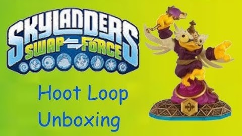 Skylanders Swap Force Hoot Loop Unboxing