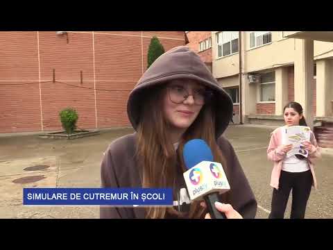 Simulare de cutremur în școli