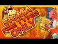 Can You Beat Pokemon Shiny Gold Sigma With Only Fire Types?! (No Items/Rom hack)