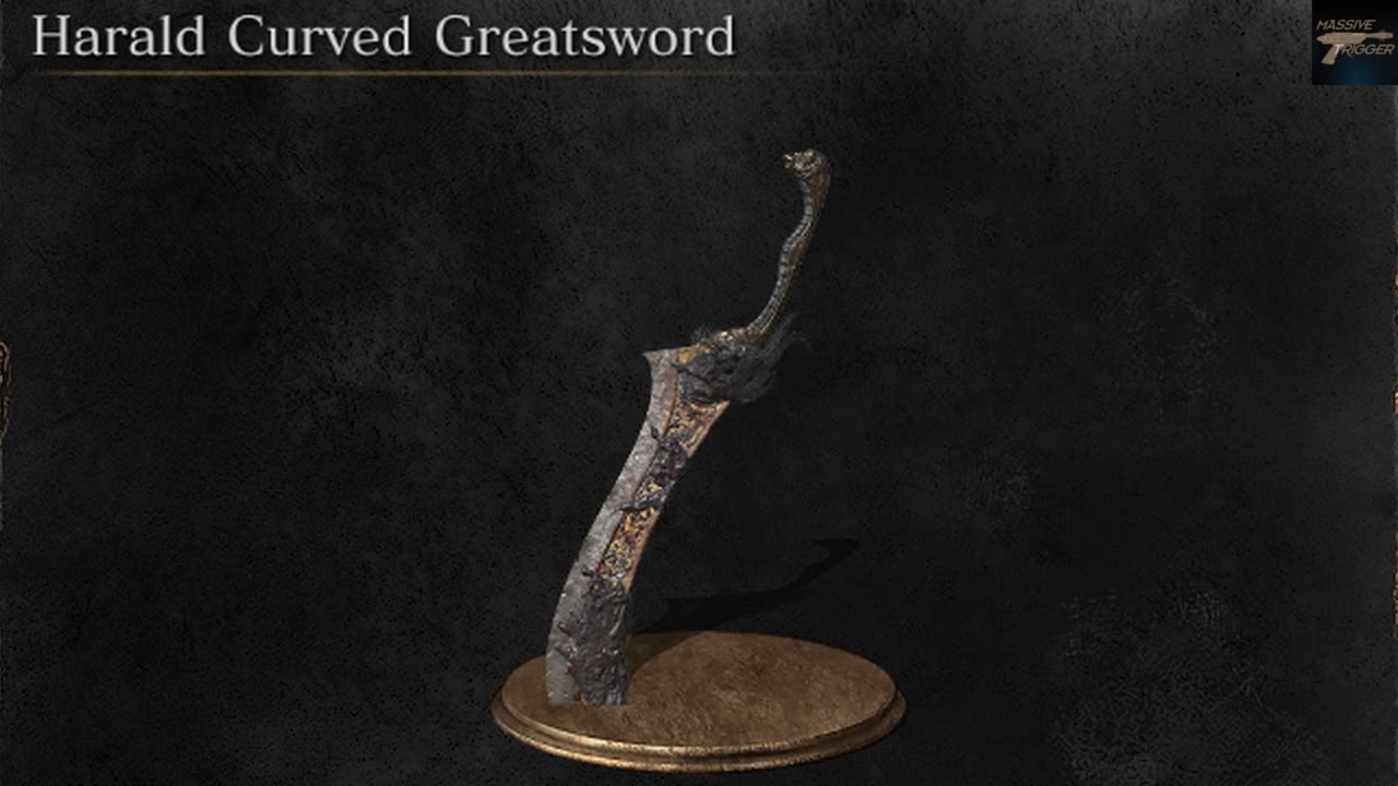 Dark Souls 3 The Ringed City Harald Curved Greatsword Location - YouTube.