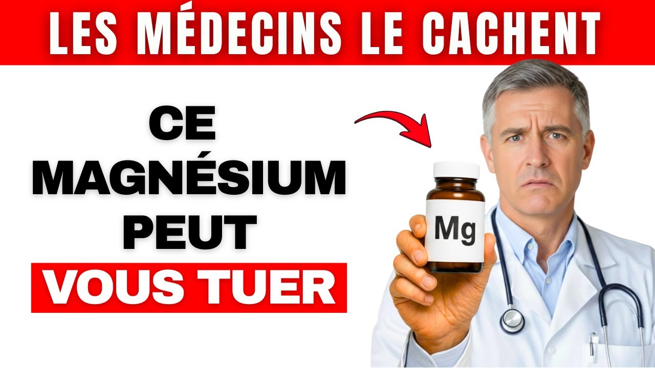 Après 60 ans, le magnésium que vous prenez chaque jour est dangereux – voici pourquoi