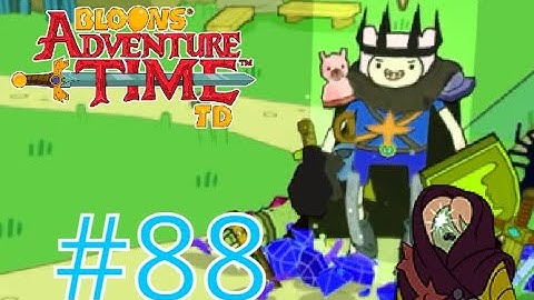 Speedrunning Dungeon train - Bloons Adventure time TD gameplay part 88 no commentary