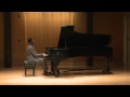 Matthew daley performs schumann abegg variations