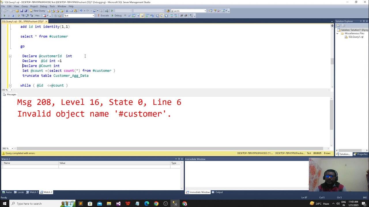 Live Code With SQl IS EASY - Shrikant Khode - YouTube
