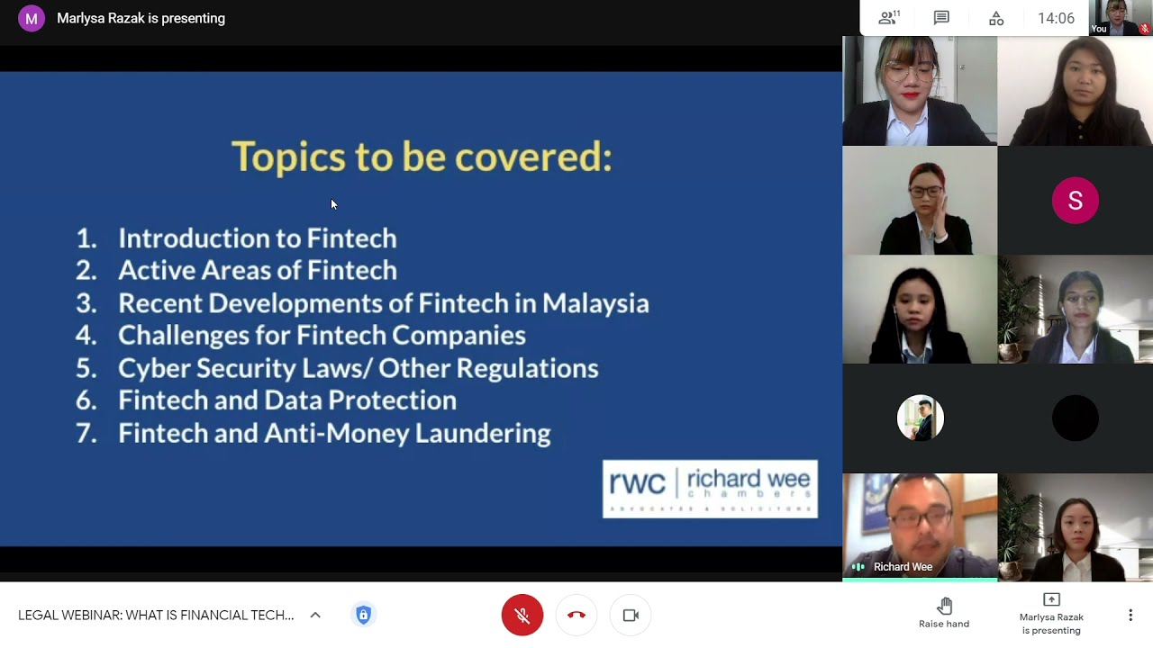 Legal Webinar : What is Financial Technology?