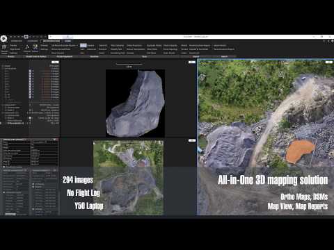 Mapping workflow using ground control points inside of RealityCapture