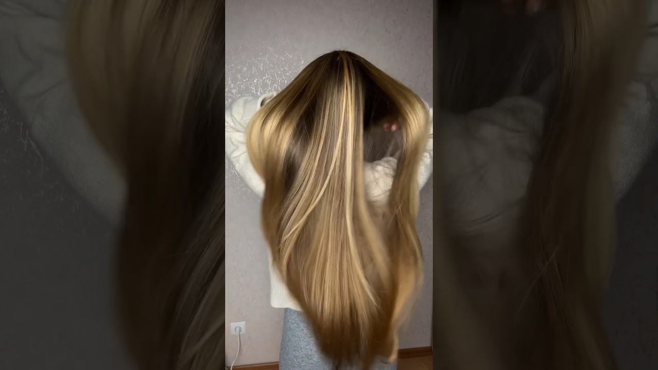 Straight or Wavy hair? 👇🏼👇🏼👇🏼 #longhair #hairstyle #hairstyling #hair