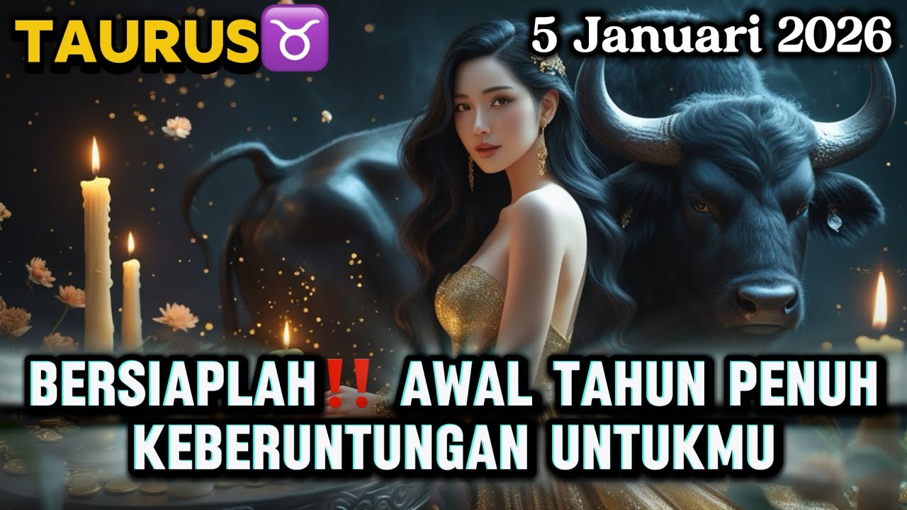 Taurus♉️ BERSIAPLAH‼️ Awal Tahun Penuh Keberuntungan Untukmu Januari 2026 - Zodiak Magis