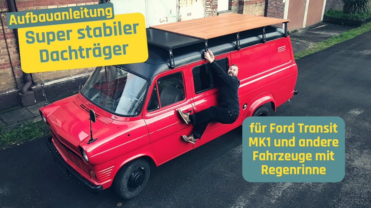 Volkswagen T3 Transporter / Kombi Querträger Kit / Regenrinnen