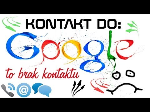 Kontakt do Google
