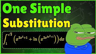 This Crazy Integral Has a Surprisingly Simple Solution…😉 | JEE Mains & Advanced 2027