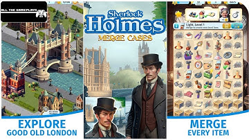 Sherlock・Merge Mystery (ATG) Android, iOS Gameplay