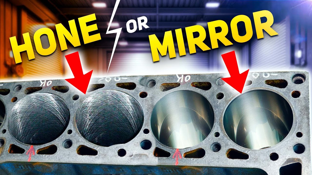 Honed cylinders or mirror finish - which is better? - YouTube