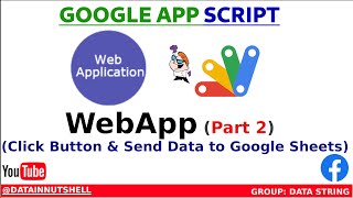 Create a Web App Button to Send Data to Google Sheets (Part 2)