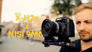 FUJIFILM X-H2s x NISI 9MM - 4K Cinematic test footage (Amsterdam)