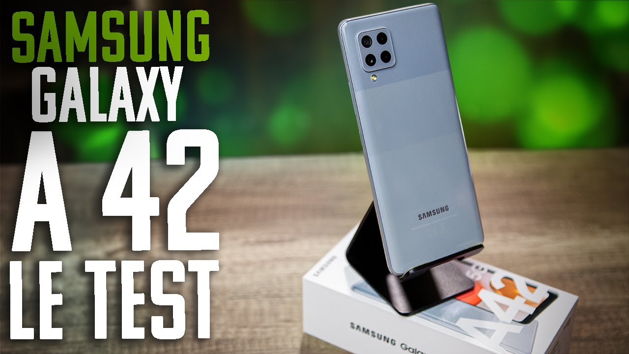 Samsung Galaxy A42 5G - Le Test - YouTube