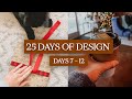 VLOGMAS DAYS 7 - 12: my video set up, gift wrapping, sending out logos