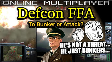 Defcon FFA - Laser General - Pro Rules | C&C Generals Zero Hour | No Commentary