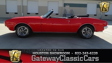 482-HOU 1968 Pontiac Firebird Convertible