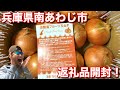 【返礼品開封・ふるさと納税】一度は食べて欲しい！淡路島の絶品玉ねぎ！