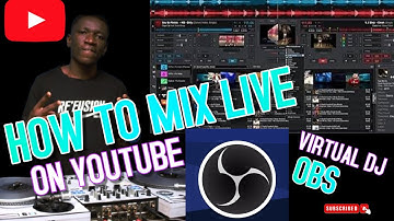 🔥 How to Go LIVE DJ Mixing with Virtual DJ & OBS STUDIO | Ultimate Beginner