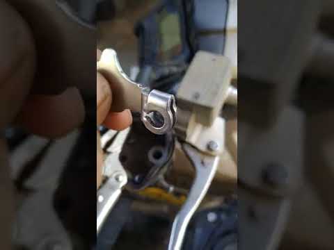 Yamaha Grizzly 700  throttle linkage improvement