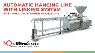 Automatic Sausage / Snack Stick Hanging Line with Linking System