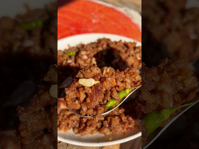เคล็ดลับทำหมูสับคั่วกรอบแบบโคตรง่าย!!