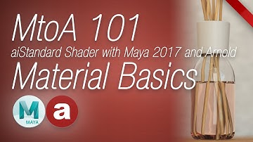 aiStandard Material Basics | Arnold / Maya Part 1