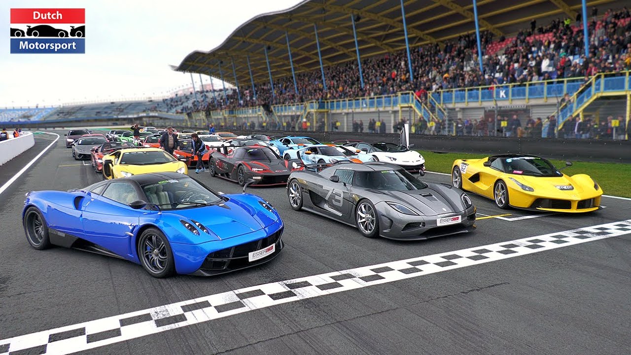 $50 Million Supercar Flybys! - Agera, LaFerrari, Huayra, Huracan STO, 765LT, SVJ, Senna,...