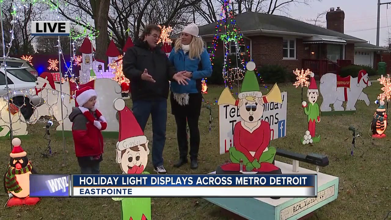 Holiday Light Displays YouTube