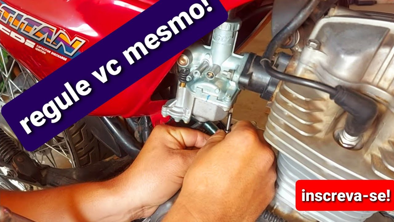 Como regular o carburador da sua moto de forma descomplicada. - YouTube