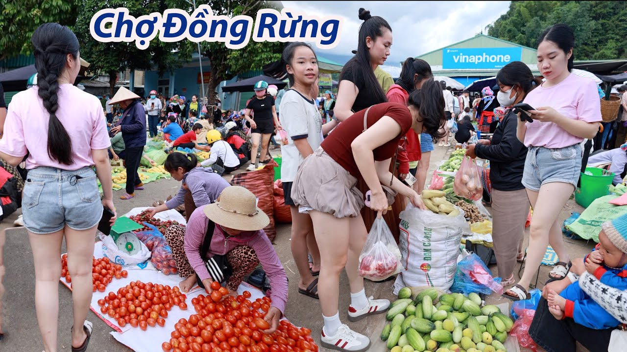 Chợ Đồng Rừng có gì Hot mà đông qúa-Kiểm Lâm-Công An tịch thu hàng giả hàng không nguồn gốc