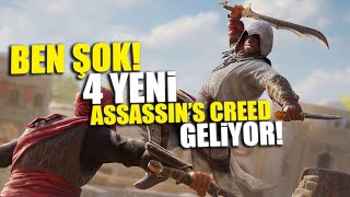 SİZ DELİRMİŞSİNİZ: 4 YENİ ASSASSIN'S CREED OYUNU İLK KEZ GÖSTERİLDİ!