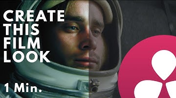 DaVinci Resolve 12.5 - How to create popular film look tutorial