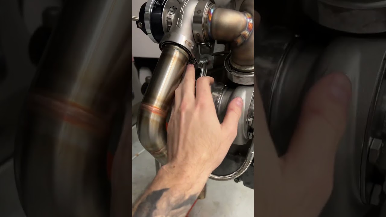Clayton Performance focus st turbo kit line and fitting placement