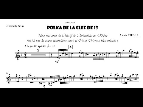 Polka de la clef de 13 - Batterie optionnelle