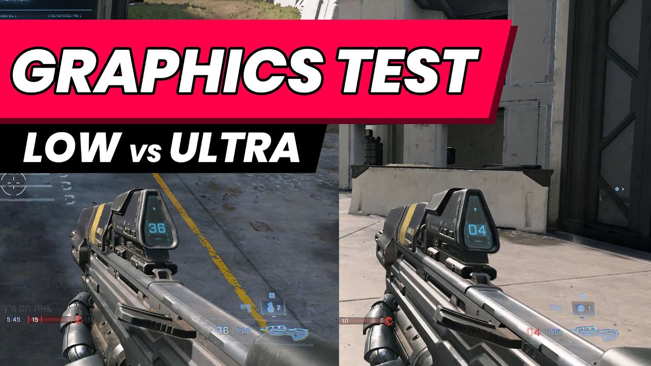 Halo Infinite Graphics Settings Comparison Low vs Ultra, High & Medium
