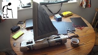 Holiday Project - Beer Can Sail Boat Part #1 the Build