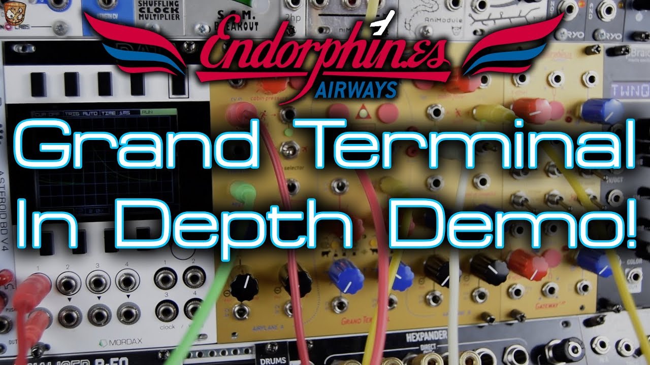 Endorphin.es Grand Terminal *In depth Eurorack demo & tutorial*